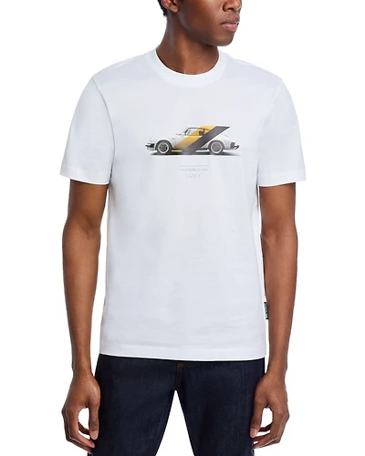 x Porsche C-Thompson Crewneck Graphic Tee