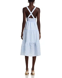 Textured Midi Dress - Exclusive