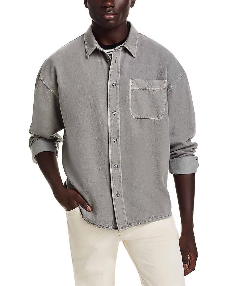 Frame Modern Long Sleeve Button Front Shirt