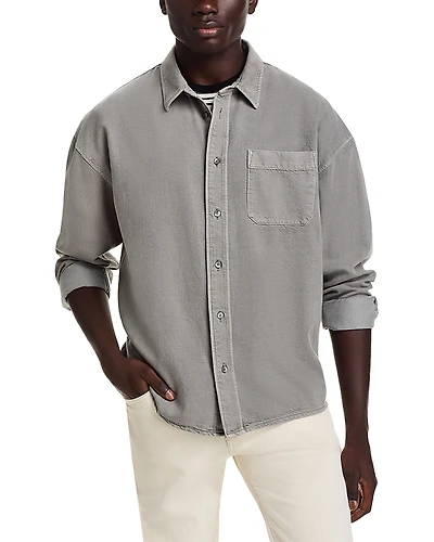 Frame Modern Long Sleeve Button Front Shirt