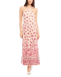 Jaylen Border Print Dress