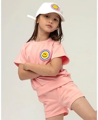 Girls' Multi Smile Sweatshirts Set - Little Kid, Big Kid