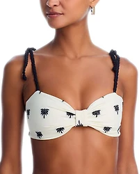 Embroidered Ruched Biking Top