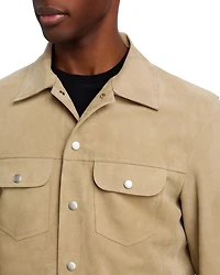Suede Trucker Jacket