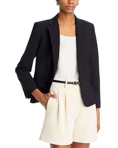 Theory One Button Slim Jacket