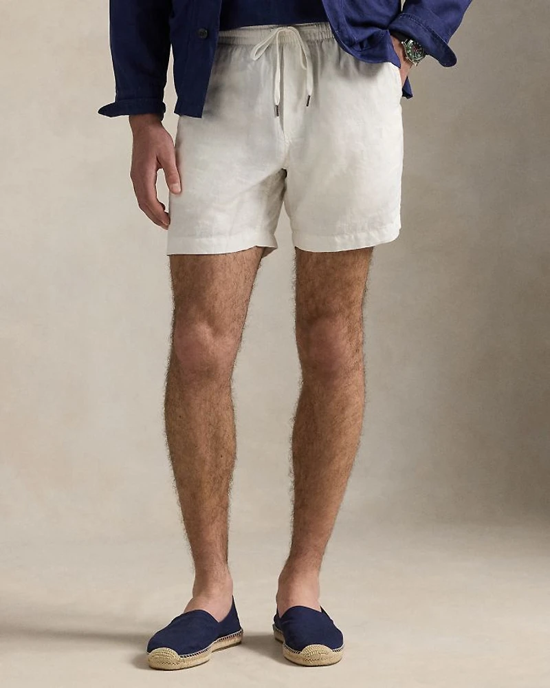 6 Inch Polo Prepster Linen Shorts