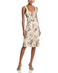 L'Agence Idy Belted Dress