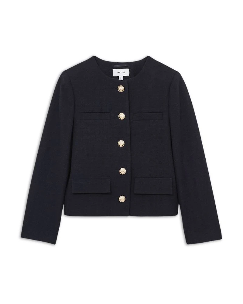 Nola Cropped Wool Jacket