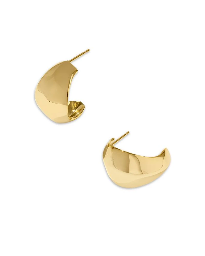 Krista Metal Hoop Earrings