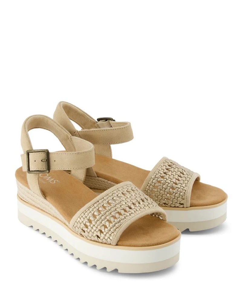 Women's Diana Woven Platform Sandals
