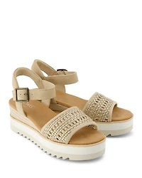Women's Diana Woven Platform Sandals