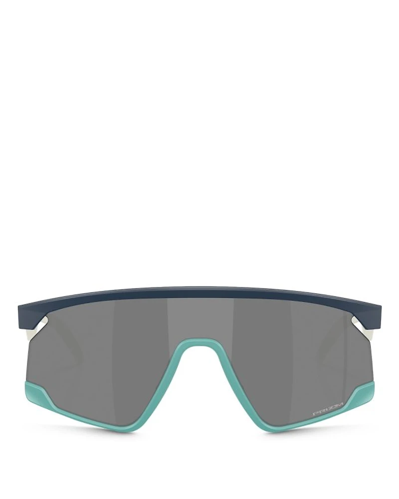 Bxtr Rectangle Shield Sunglasses, 139mm