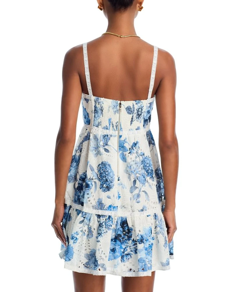 Fallon Square Neck Babydoll Dress