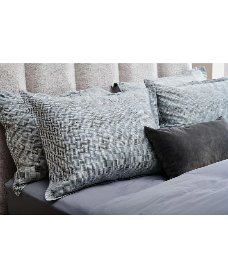 Tartan Linen 4 Piece Set, Queen