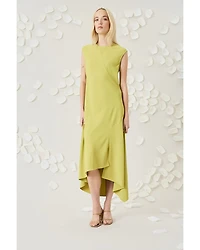 Beach Crepe Midi Dress