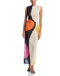 Leon Graphic Print Dress