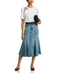 T Shirt X Blue Bouquet