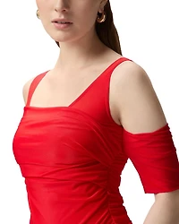 Bella Vera Cold Shoulder Bodysuit