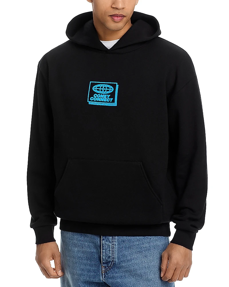 Coney Island Picnic Mountains Graphic Pullover Hoodie