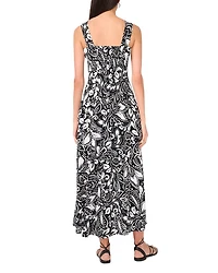 Paneled Tank Maxi Dress