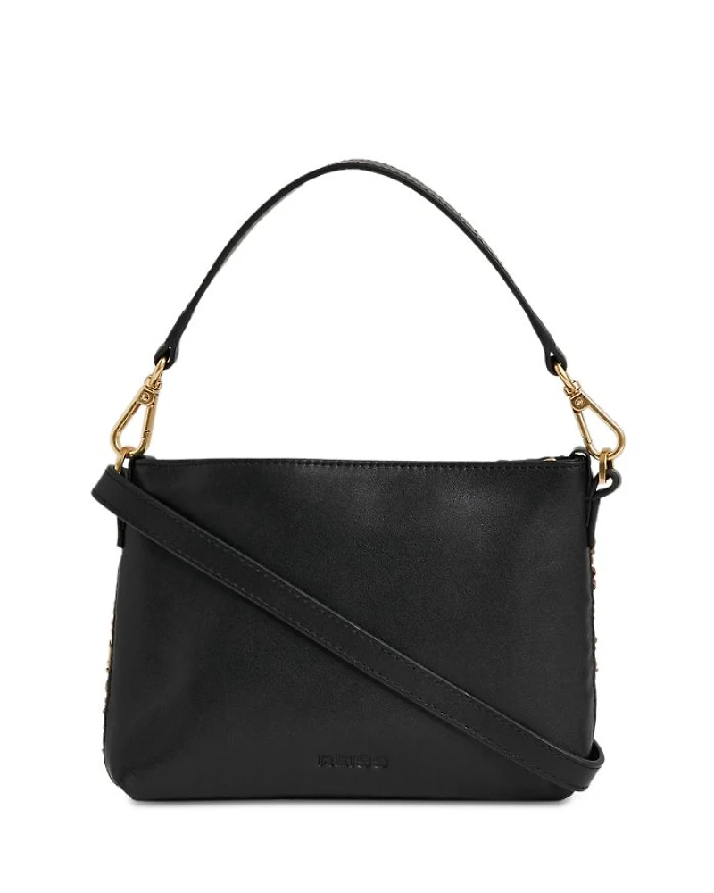 Faith Color Block Raffia Crossbody