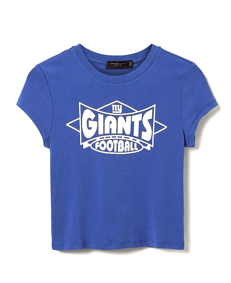 Junk Food Clothing Women's Nfl New York Giants Baby Tee