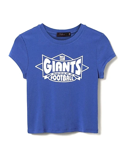 Junk Food Clothing Women's Nfl New York Giants Baby Tee