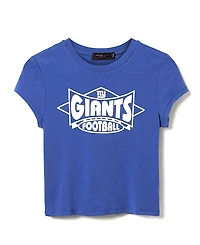 Junk Food Clothing Women's Nfl New York Giants Baby Tee
