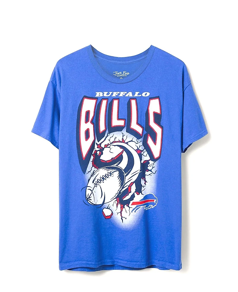 Junk Food Clothing Unisex Nfl Buffalo Bills Breakthrough Flea Market Tee