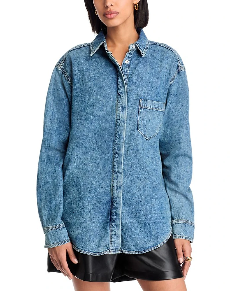 Denim Uniform Shirt