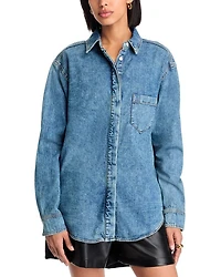 Denim Uniform Shirt
