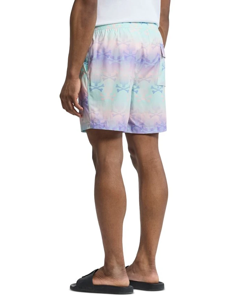 Forster Bunny Printed 5.75" Swim Trunks