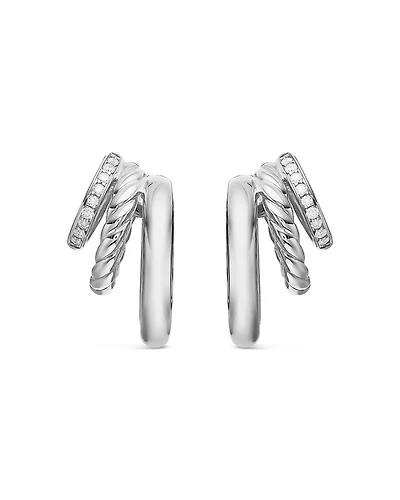Dy Mercer Three Row Hoop Earrings