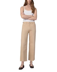 The Blake High Rise Ankle Wide Leg Jeans Sunkissed