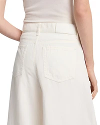 Willow High Rise Wide Leg Jeans Linen Ostuni