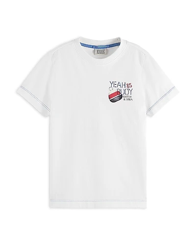 Scotch & Soda Boys' Buoy Graphic Tee - Little Kid, Big Kid