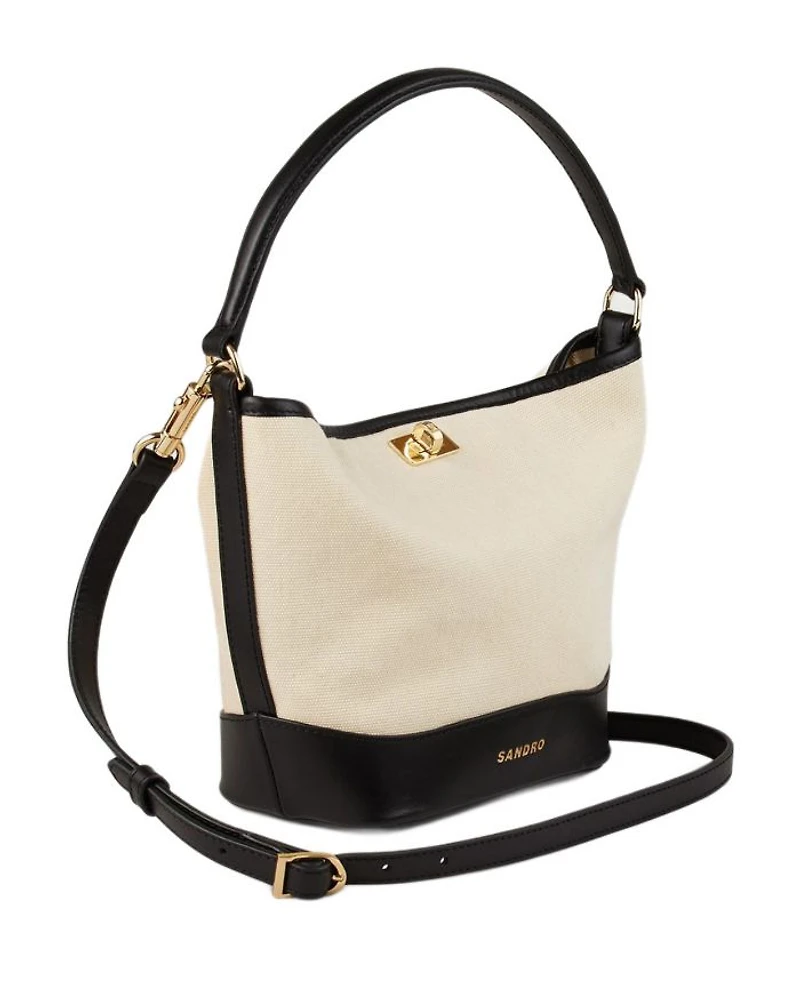 Canvas Bucket Bag