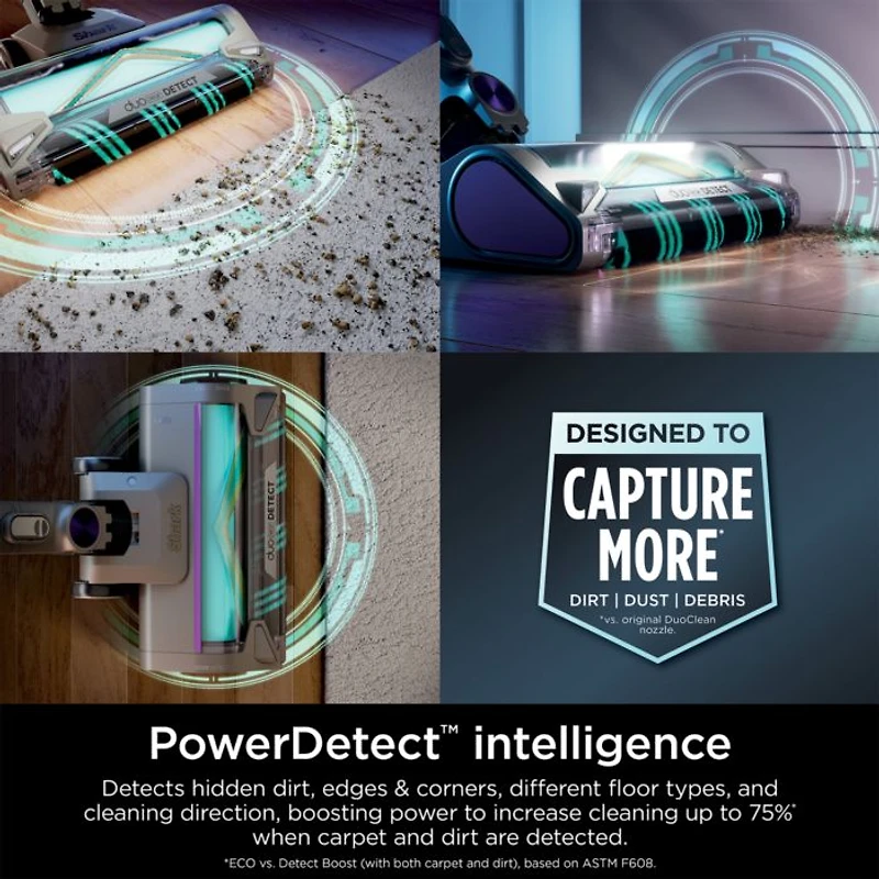 Cordless PowerDetect Clean and Empty System Stick Vacuum