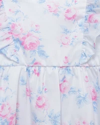 Girls' Roses Romper & Headband Set - Baby