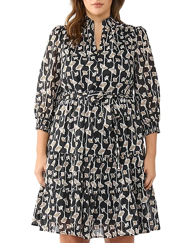 Estelle Plus Sea Lily Dress