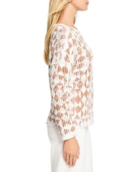 Textured Diamond Sweater