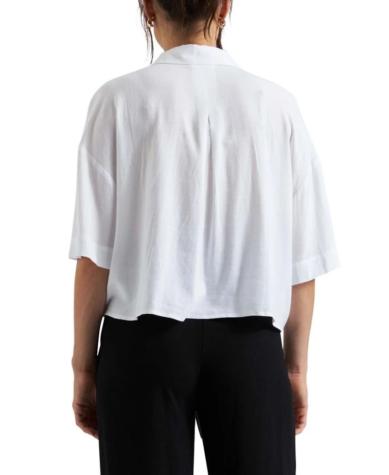 Farrah Crop Shirt
