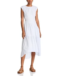 Frame The Seersucker Gathered Dress