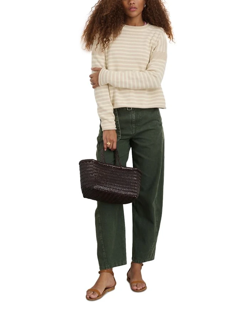 Mariner Striped Roll Neck Sweater