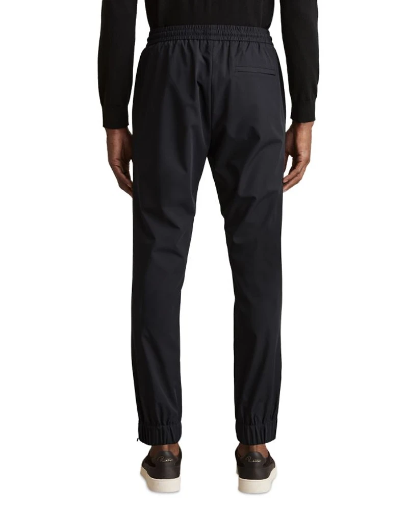 Relaxed Drawstring Technical Cuffed Trousers