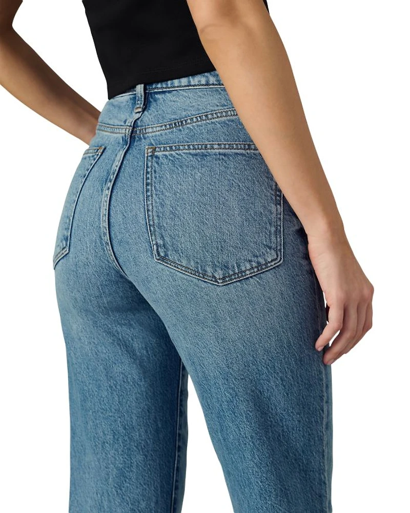 The Margot High Rise Cuffed Straight Jeans Showdown