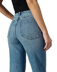 The Margot High Rise Cuffed Straight Jeans Showdown