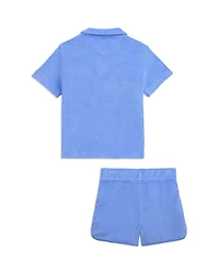 Boys' Terry Polo Shirt & Short Set - Little Kid