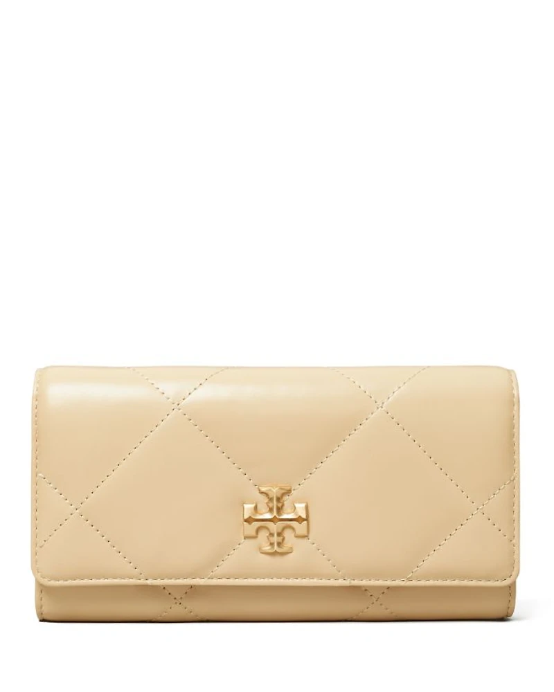 Kira Diamond Quilt Flap Wallet