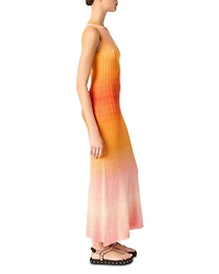 Tie Dyed Knit Maxi Dress
